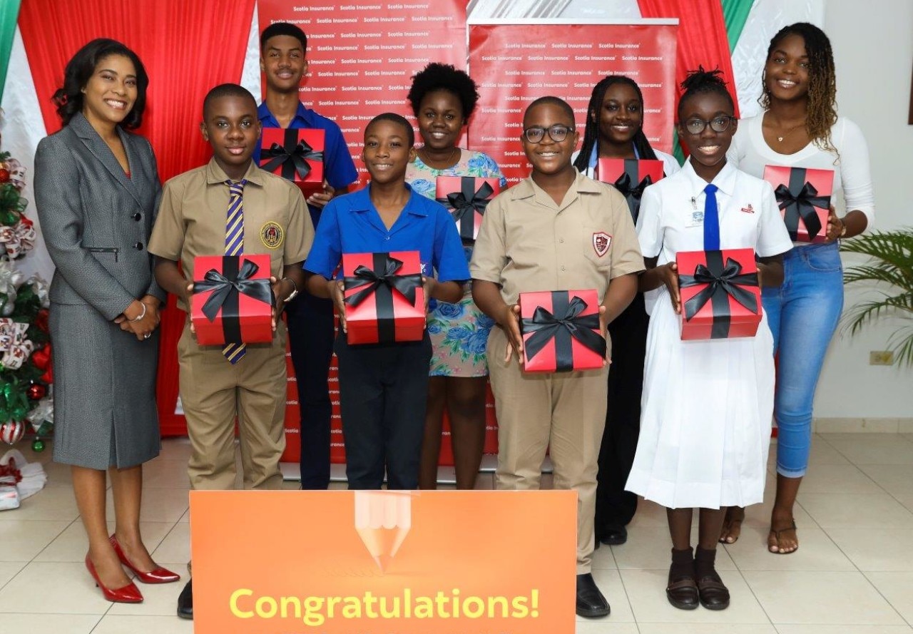 Scotia Insurance helps children achieve through ScotiaMINT scholarships